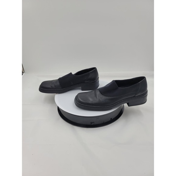 Bjorndal Swift Black Leather comfort Shoe 9 - Picture 3 of 10